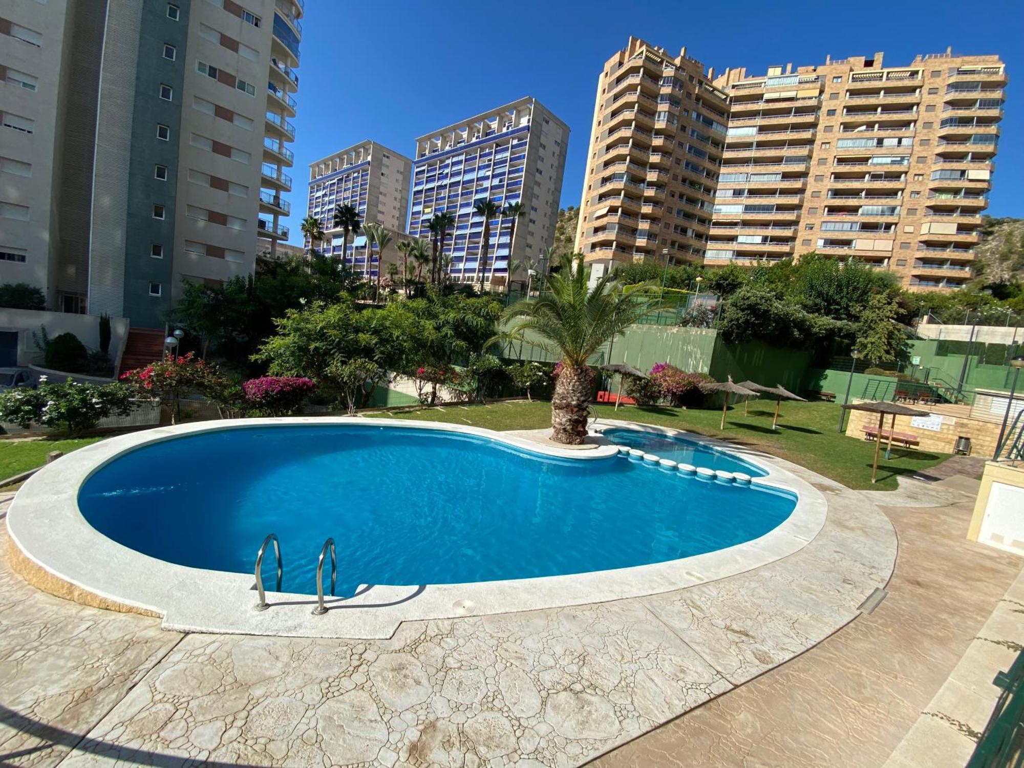 Apartamento Benidorm Con Piscina En La Playa Cala de Finestrat Zewnętrze zdjęcie